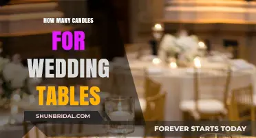 Elegant Wedding Table Decor: Perfect Candle Count for Your Reception