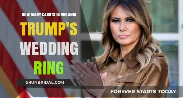 Melania Trump's Wedding Ring: Stunning Carat Details