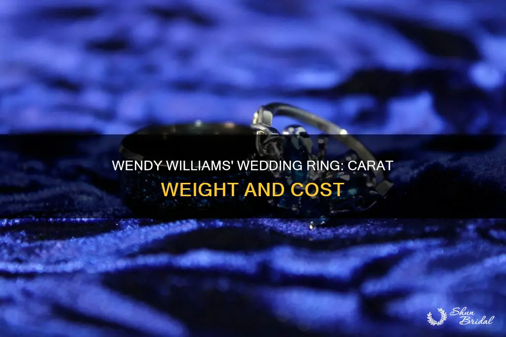 how many carats is wendy williams wedding ring