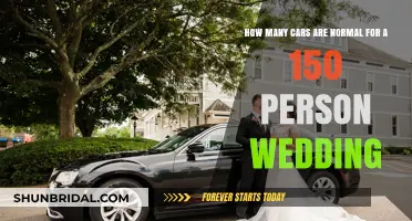Planning Wedding Transportation: Ideal Car Count for 150 Guests