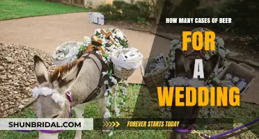 Planning Your Wedding: How Many Cases of Beer to Stock Up On?