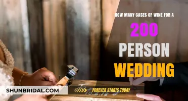 Perfect Pour: Estimating Wine Cases for 200-Guest Weddings
