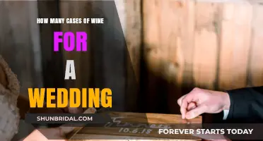 Perfect Pour: Estimating Wine Cases for Your Wedding Celebration