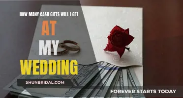 Wedding Cash Gifts: How Many to Expect?