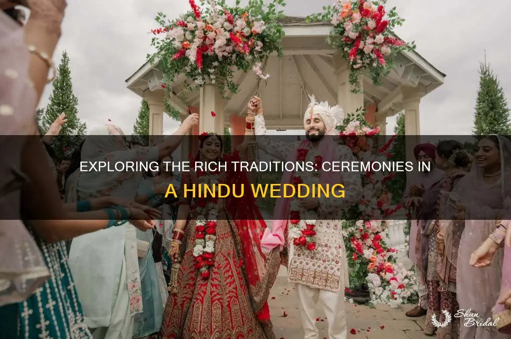 how many ceremonies are there in a hindu wedding