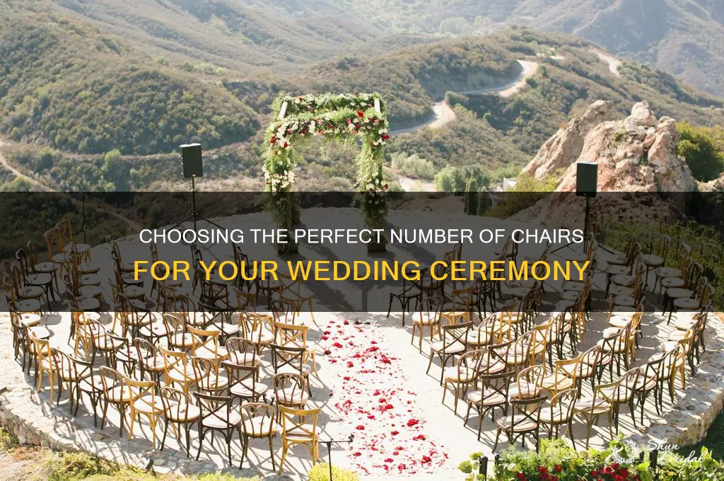 how many chairs at wedding ceremony