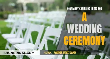 Seating Strategies: Wedding Ceremony Chair Count