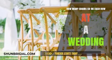 Seating Arrangements: How Many Chairs Fit Perfectly in Each Wedding Row?