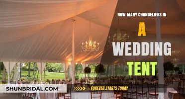 Elegant Lighting Tips: Chandeliers in Wedding Tents - How Many?