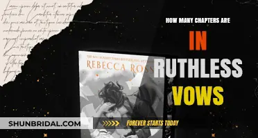 Ruthless Vows Chapter Count: Unveiling the Book's Structure and Length