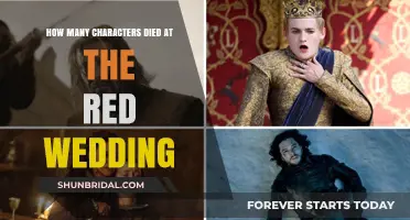 Red Wedding Death Toll: Unraveling the Shocking Character Losses