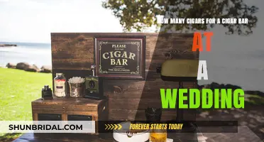 Perfecting Your Wedding Cigar Bar: How Many Cigars to Stock?