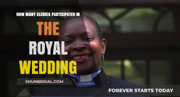 Clerics at the Royal Wedding: Counting the Sacred Participants