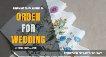 Perfect Wedding Napkin Count: Tips for Ordering Cloth Napkins