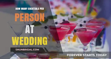 Planning Wedding Drinks: Estimating Cocktails Per Guest for Your Big Day