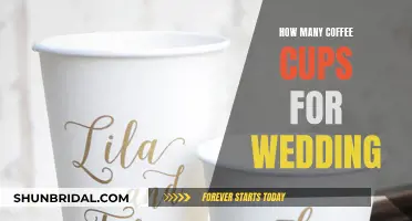 Choosing the Right Amount of Wedding Coffee Cups