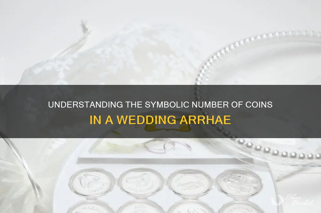 how many coins in wedding arrhae