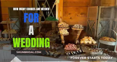 Planning a Wedding: How Many Cookies Are Needed?