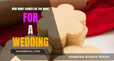 Planning Wedding Cookies: How Many to Make?