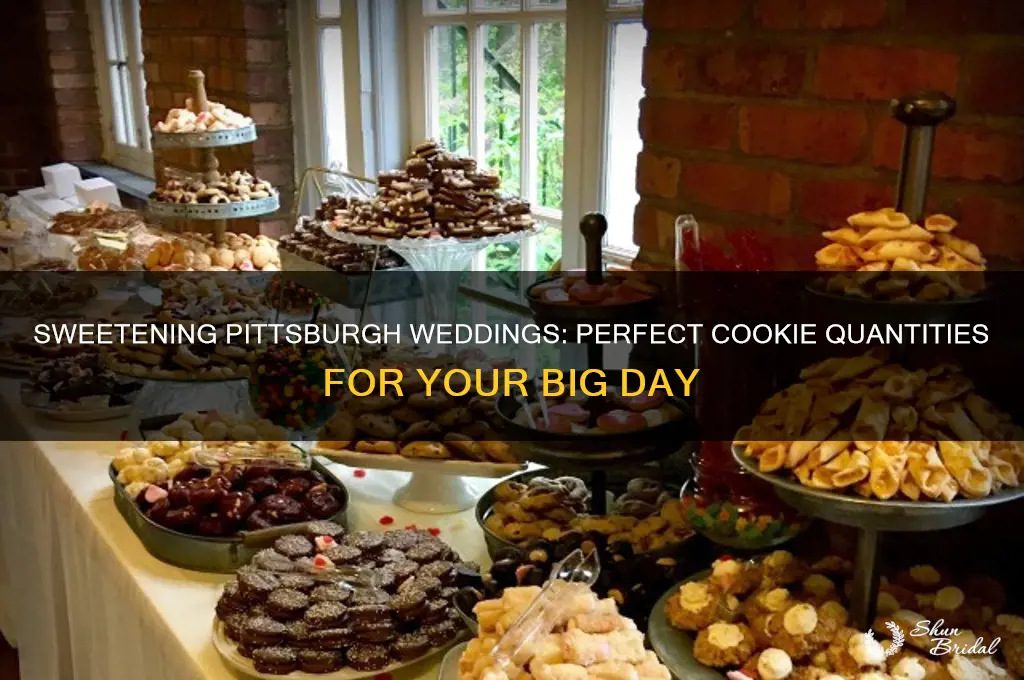 how many cookies for a pittsburgh wedding