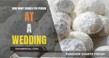 Planning Cookies for Wedding Guests: How Many to Bake?