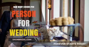 Perfect Wedding Cookie Portions: How Many Per Guest?