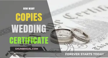 How Many Copies of Your Wedding Certificate Should You Keep?