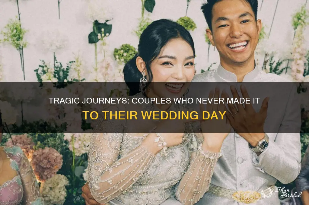 how many couples die on the way to their wedding