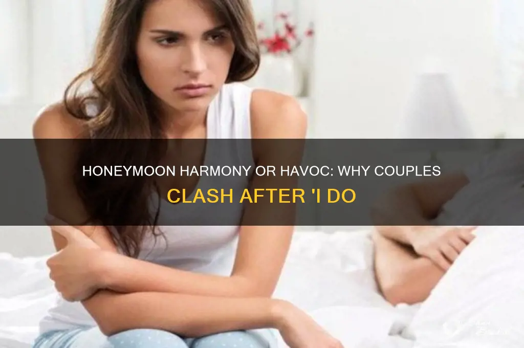 how many couples fight on their honeymoon