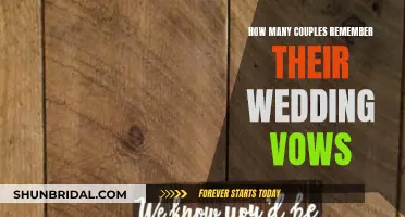 Vows Remembered: Do Couples Recall Their Wedding Promises?