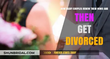 Vow Renewals and Divorce: Unraveling the Surprising Connection