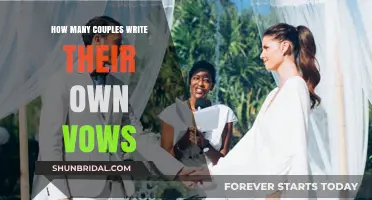 Personalizing Your Big Day: How Many Couples Write Their Own Vows?