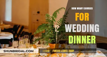 Perfect Wedding Dinner: Planning the Ideal Number of Courses