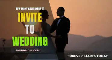 Coworkers at Your Wedding: How Many is Too Many?