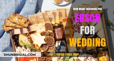 Crackers Per Person: A Wedding Planning Guide for Snack Portions