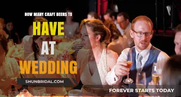 Craft Beer Selection Guide: Perfect Quantities for Your Wedding Celebration