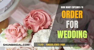Cupcakes for Your Wedding: How Many to Order?