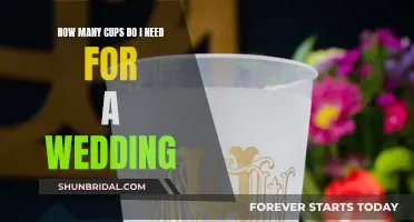 Cups for Wedding: How Many Do You Need?