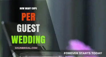 Perfect Wedding Drink Planning: Cups per Guest Guide