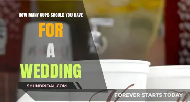 Perfect Wedding Cup Count: A Guide to Serving Guests Flawlessly