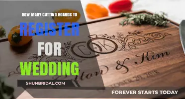 Essential Guide to Registering the Perfect Number of Cutting Boards for Your Wedding