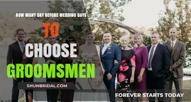 Choosing Groomsmen: Perfect Timing Before Your Wedding Day