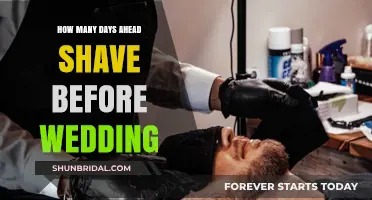 Perfect Wedding Grooming: Timing Your Shave for the Big Day