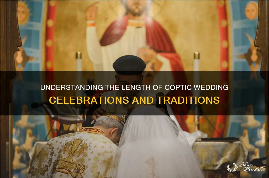 how many days are coptic weddings
