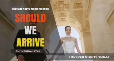 Pre-Wedding Arrival Guide: Timing Your Perfect Celebration Preparation