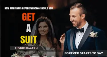 Perfect Timing: When to Get Your Wedding Suit Before the Big Day