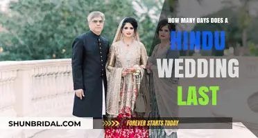 Understanding the Duration of Traditional Hindu Wedding Celebrations