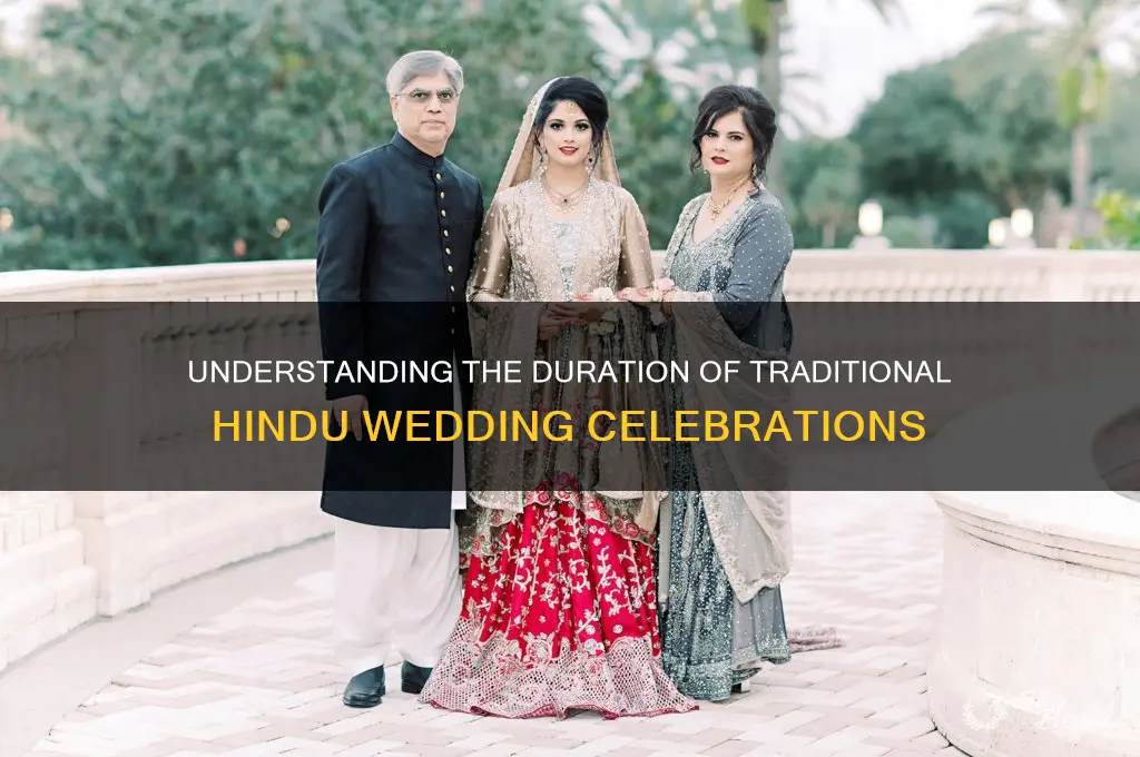 how many days does a hindu wedding last