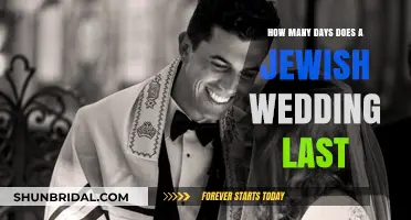 Understanding the Duration of Traditional Jewish Wedding Celebrations