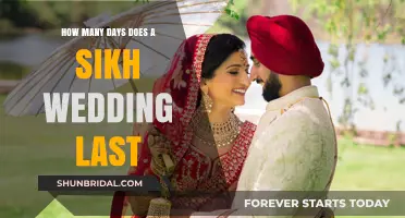 Exploring the Length of Sikh Wedding Celebrations: A Multi-Day Affair
